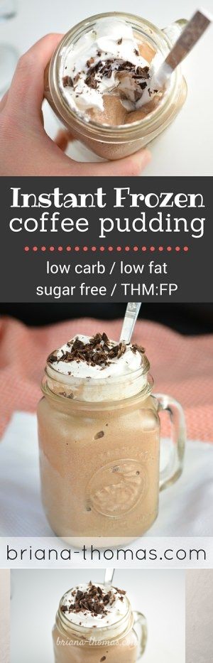 Instant Frozen Coffee Pudding