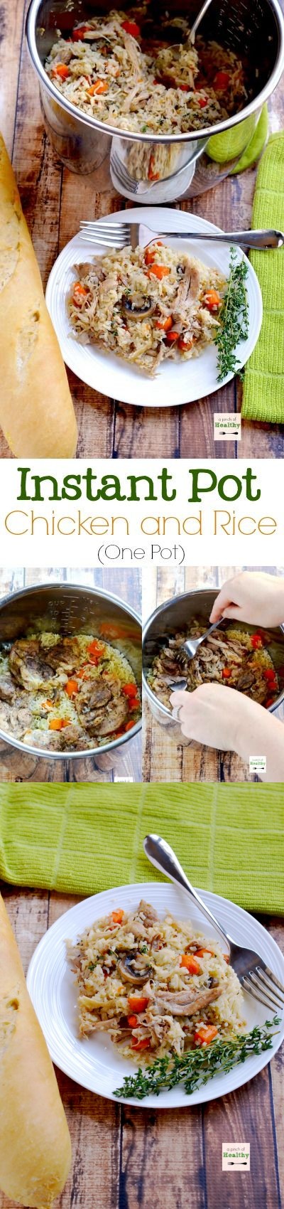 Instant Pot Chicken and Rice