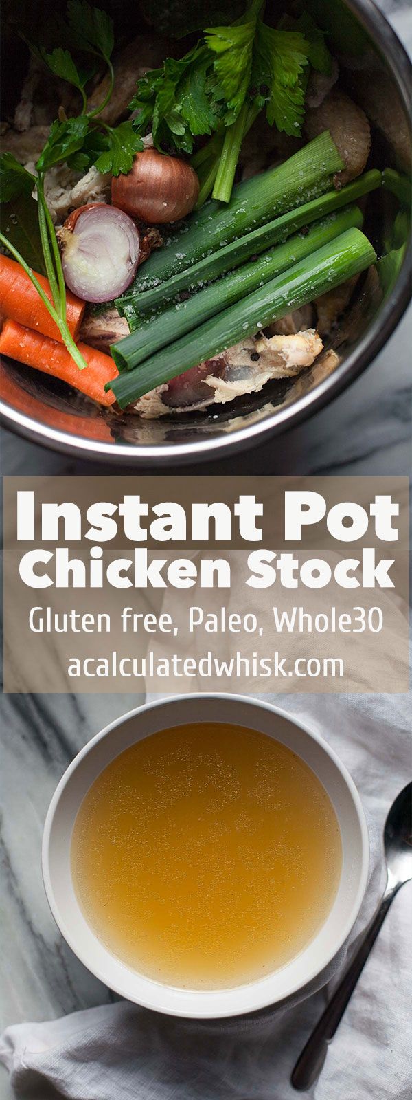 Instant Pot Chicken Stock
