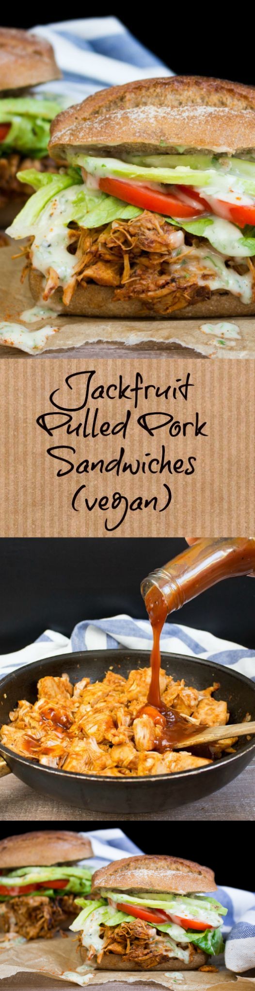 Jackfruit Pulled Pork Sandwiches