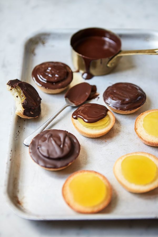 Jaffa orange cakes