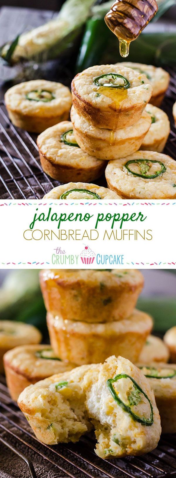 Jalapeno Popper Cornbread Muffins