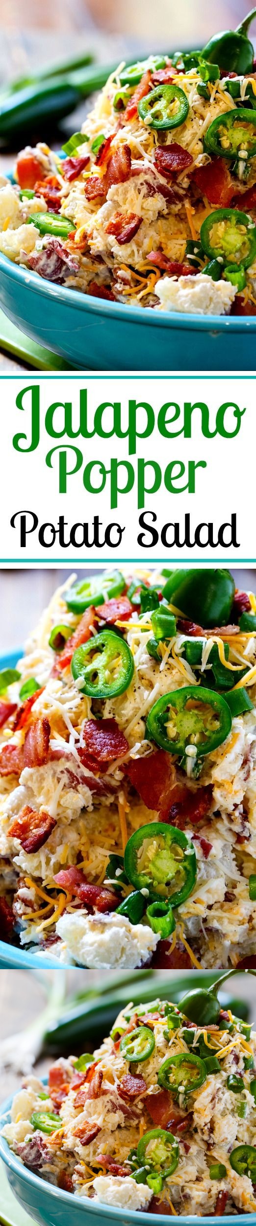 Jalapeno Popper Potato Salad