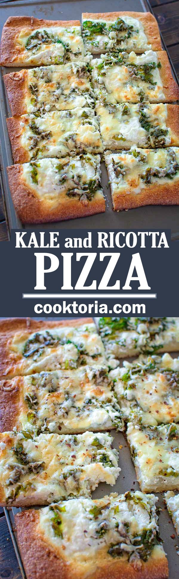 Kale and Ricotta Pizza