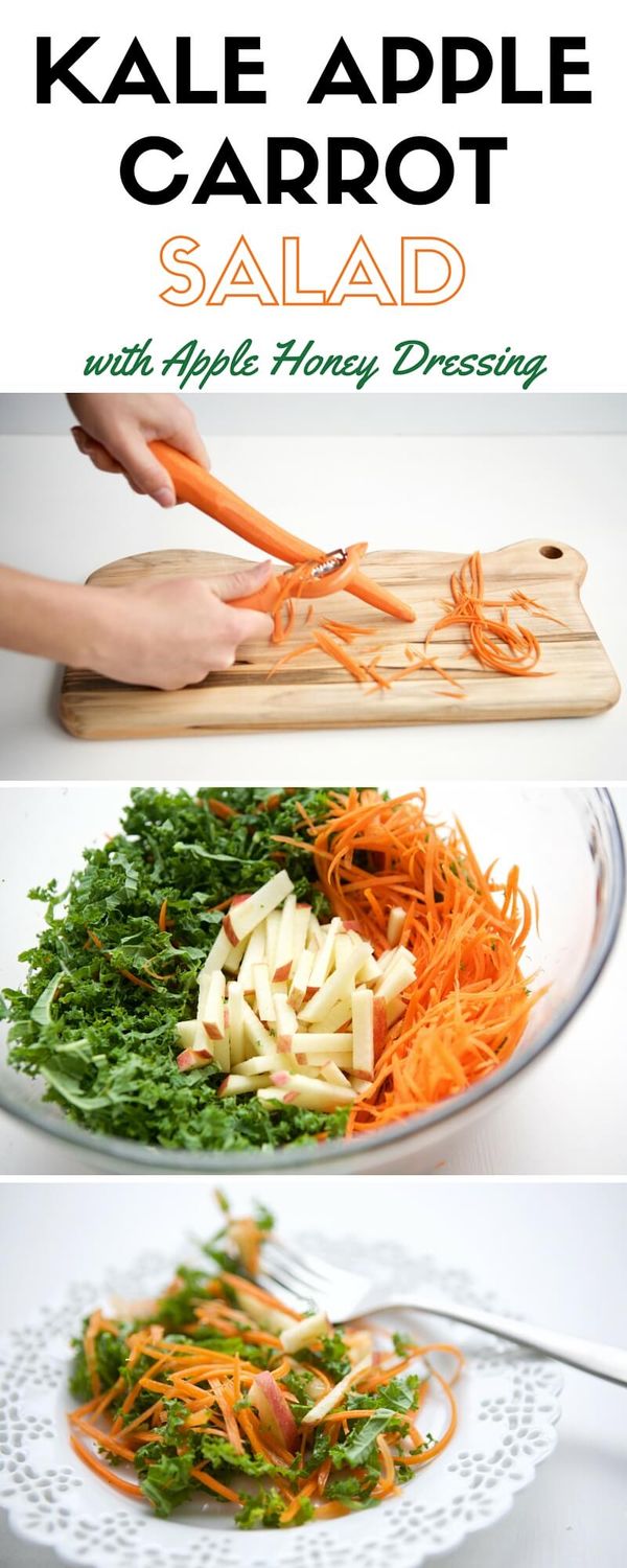 Kale, Apple & Carrot Salad