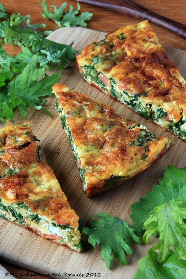 Kale Frittata - A Healthy Breakfast Casserole