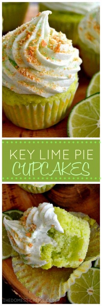 Key Lime Pie Cupcakes