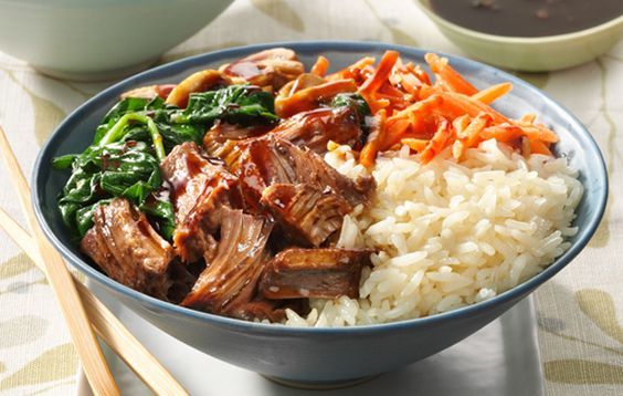 Korean Barbecue Rice Bowl