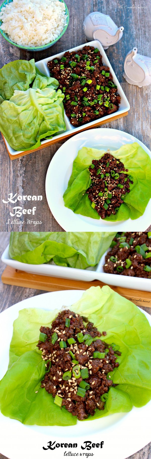 Korean Beef Lettuce Wraps