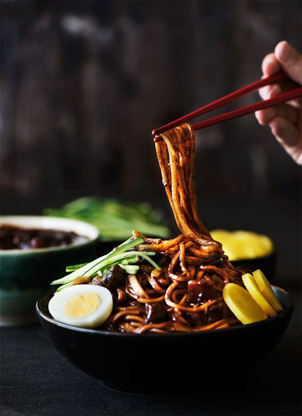 Korean Black Bean Noodles