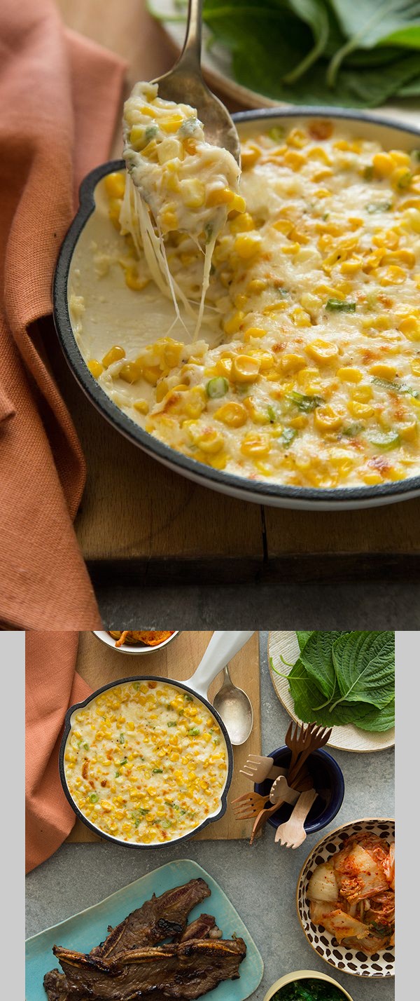 Korean Cheesy Corn