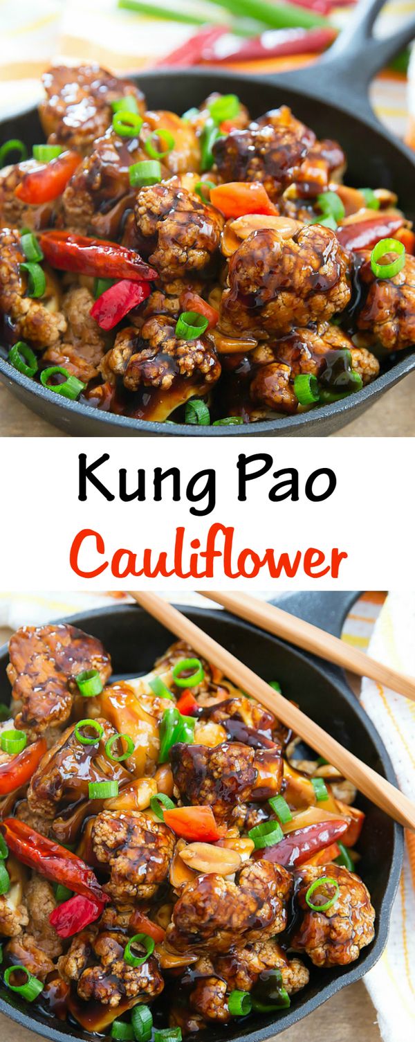 Kung Pao Cauliflower
