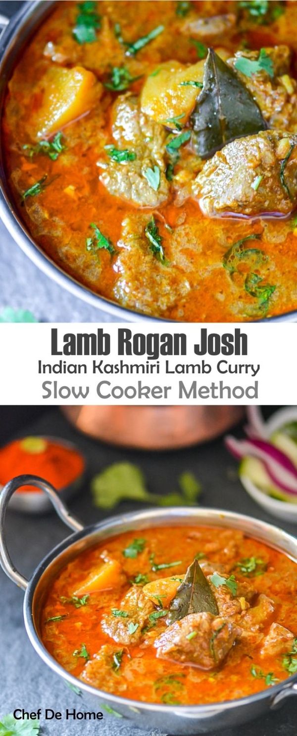 Lamb Rogan Josh - Indian Kashmiri Mutton(Lamb Curry