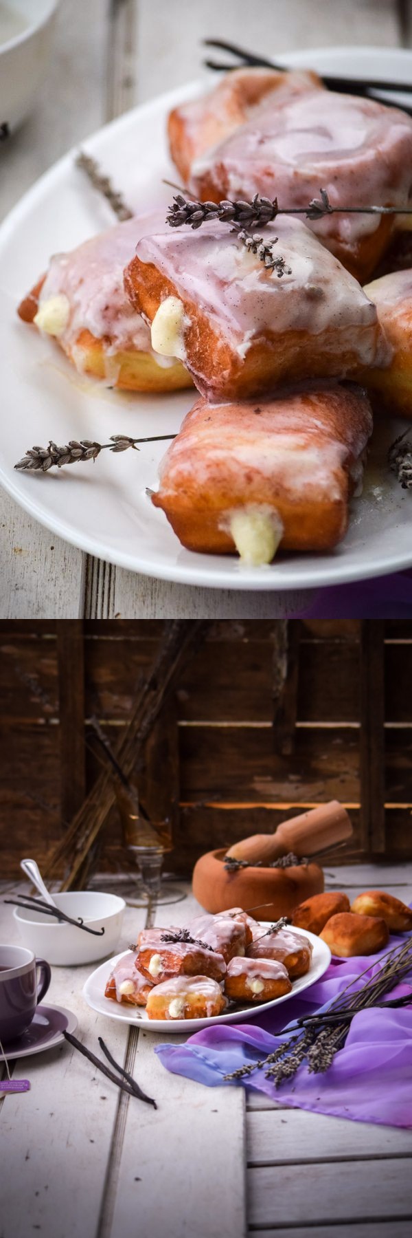 Lavender Vanilla Bean French Beignets