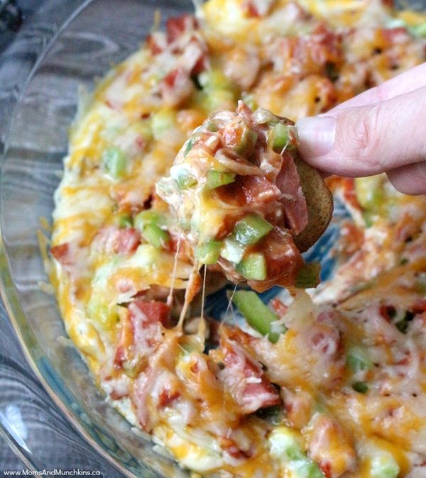 Layered Pizza Dip