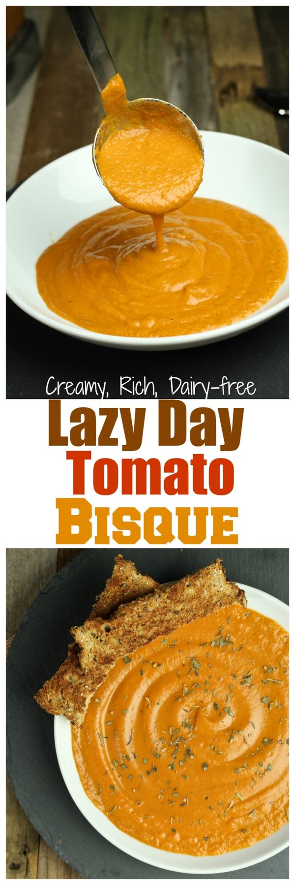 Lazy Day Vegan Tomato Bisque