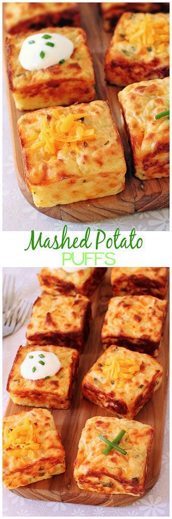 Leftover Mashed Potato Puffs