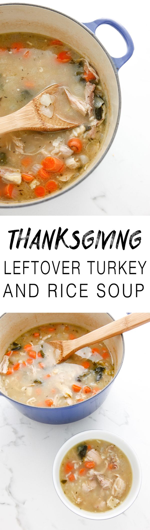 Leftover Turkey and Rice Soup