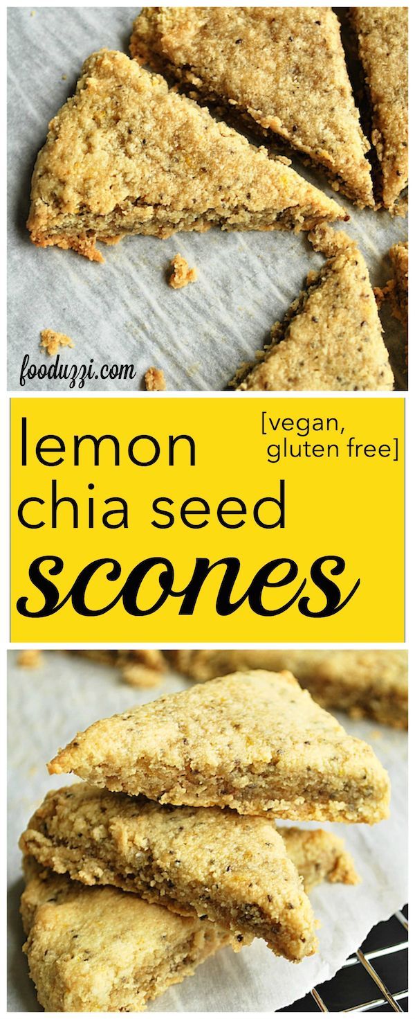 Lemon Chia Seed Scones