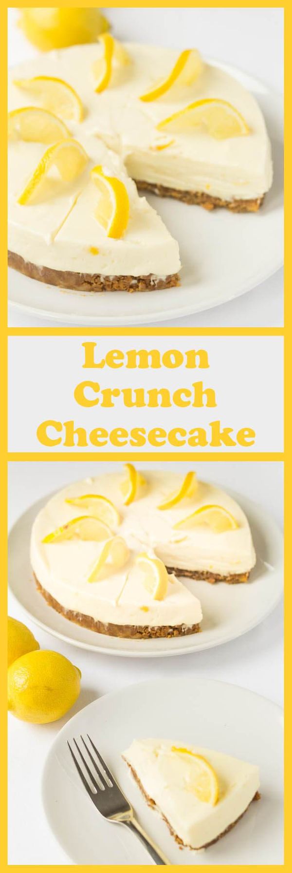 Lemon Crunch Cheesecake