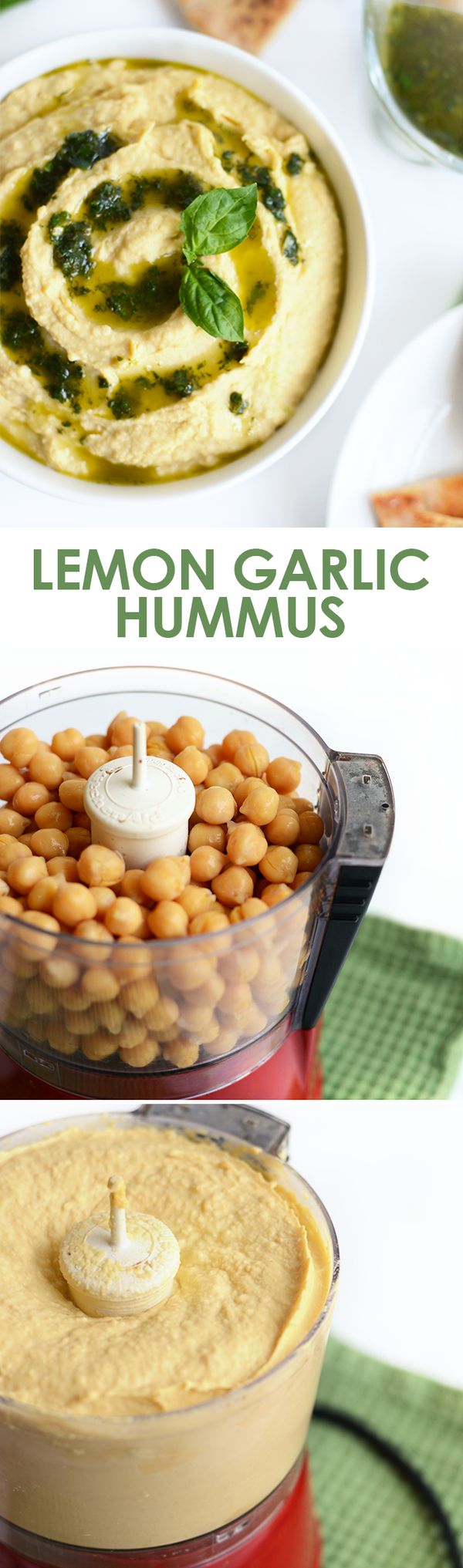 Lemon Garlic Hummus