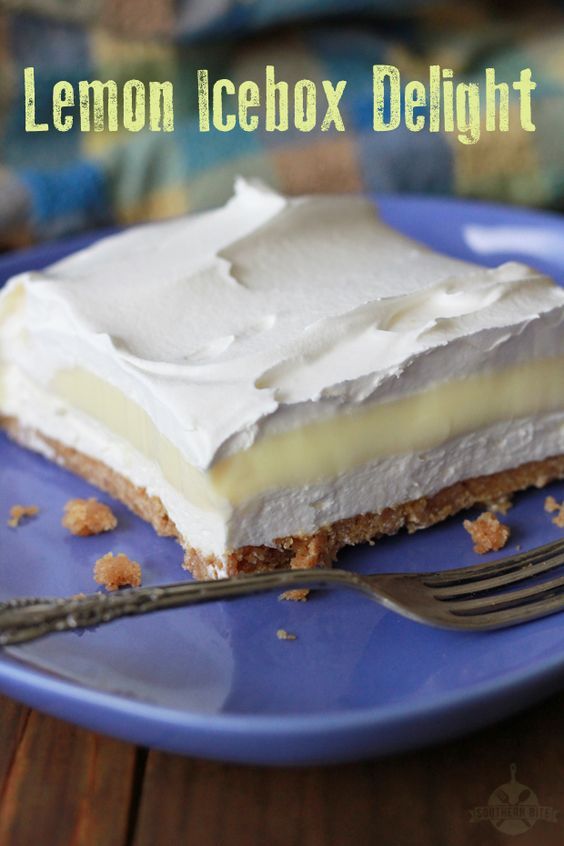 Lemon Icebox Delight