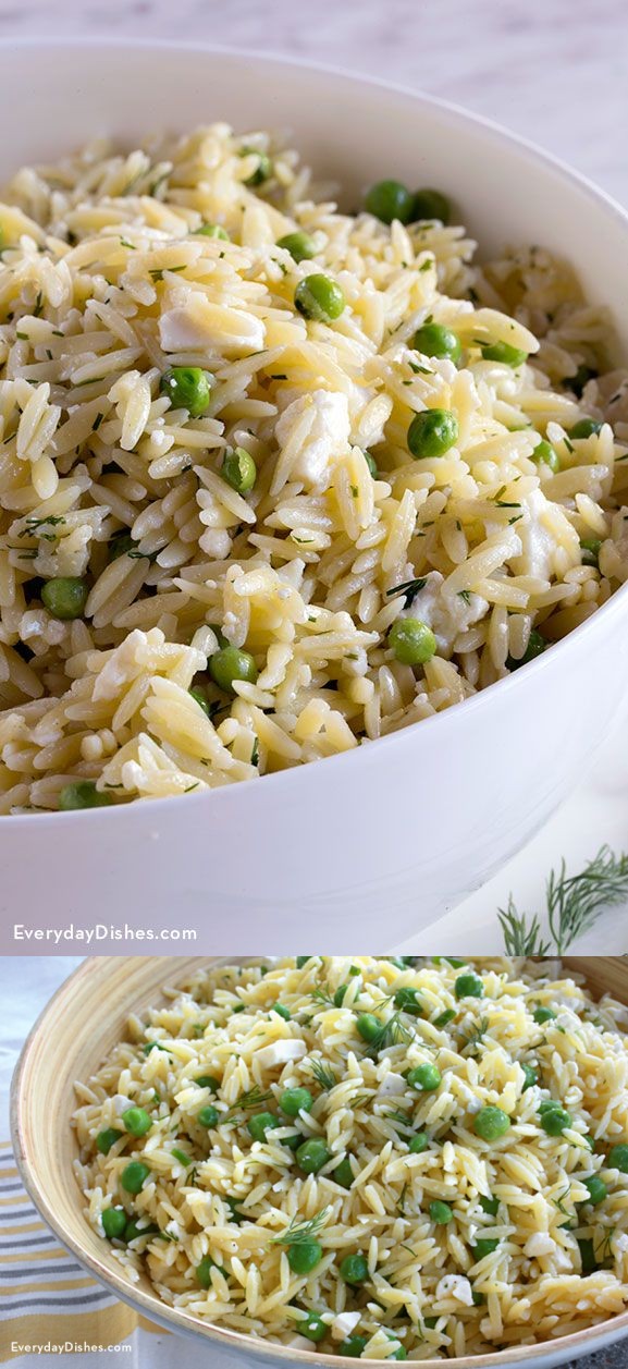 Lemon Orzo Salad