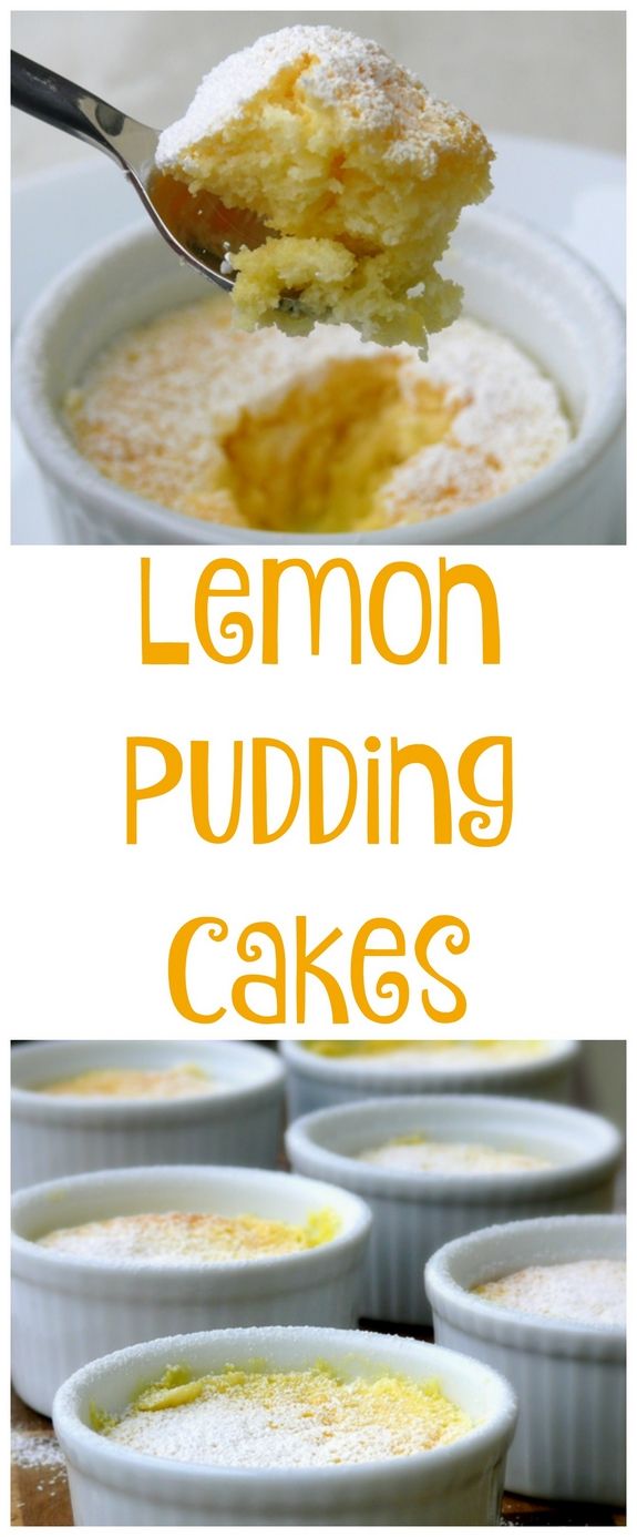 Lemon Pudding Cakes