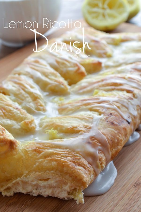 Lemon Ricotta Danish