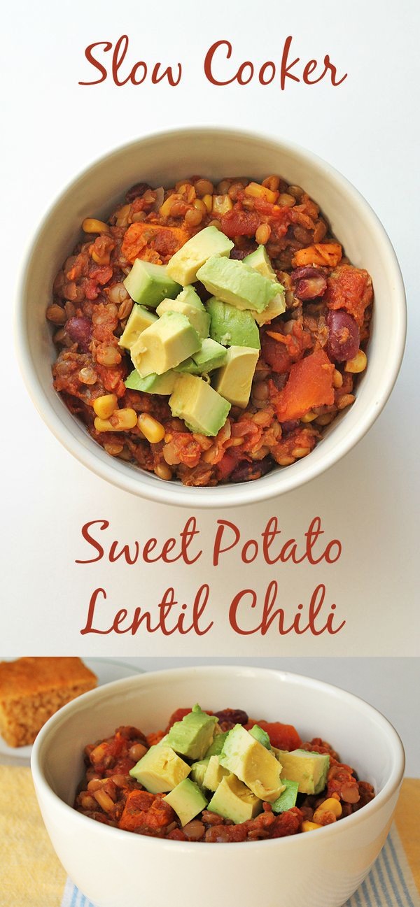 Lentil Sweet Potato Chili