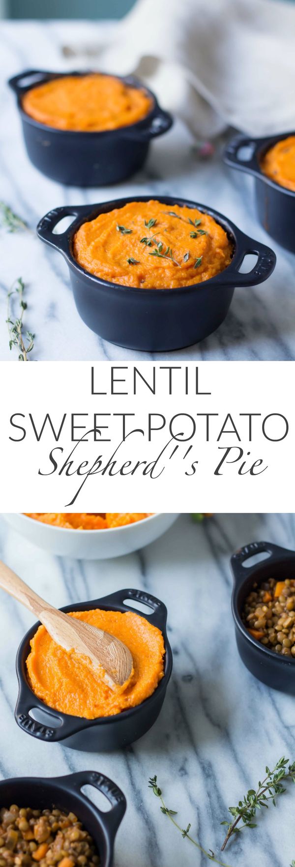 Lentil Sweet Potato Shepherd's Pie