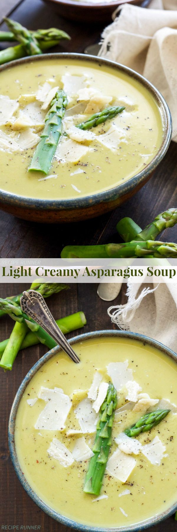 Light Creamy Asparagus Soup