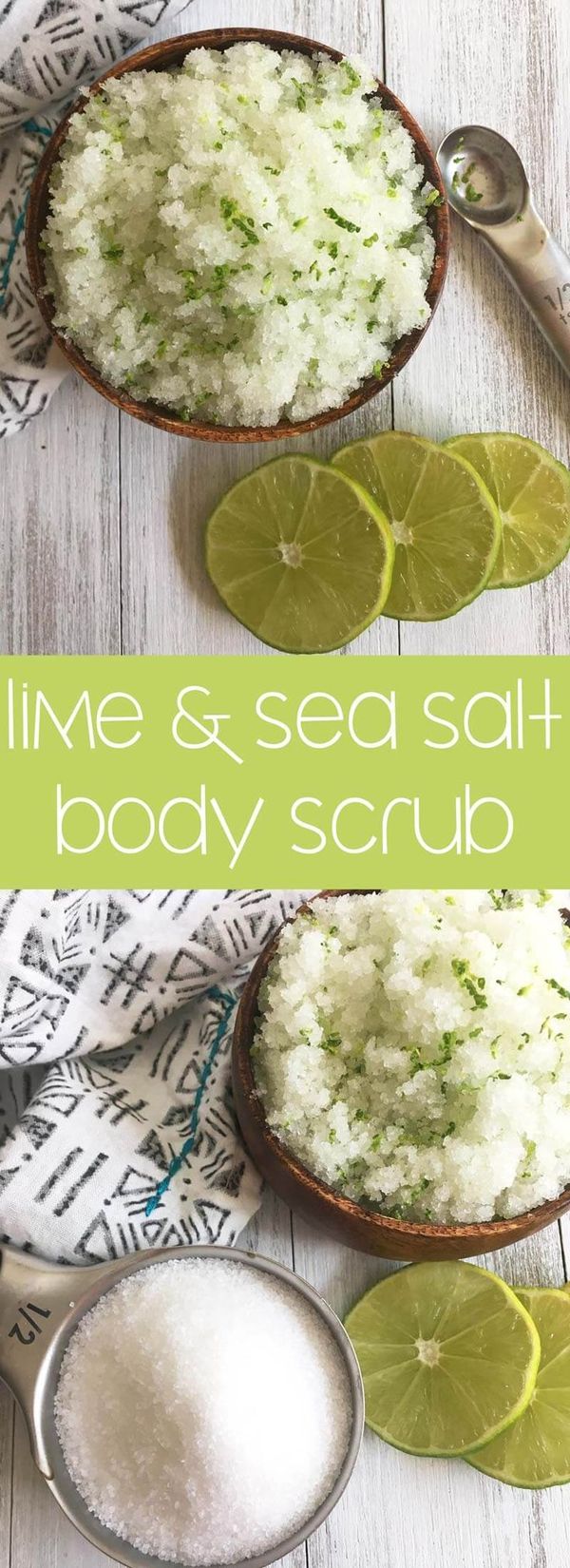 Lime & Sea Salt Scrub