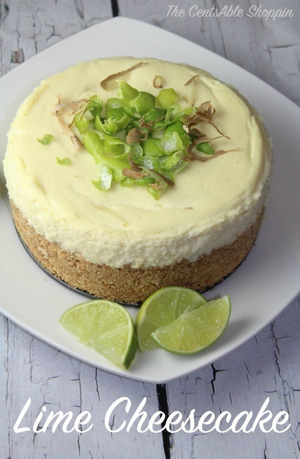 Lime Cheesecake (Instant Pot