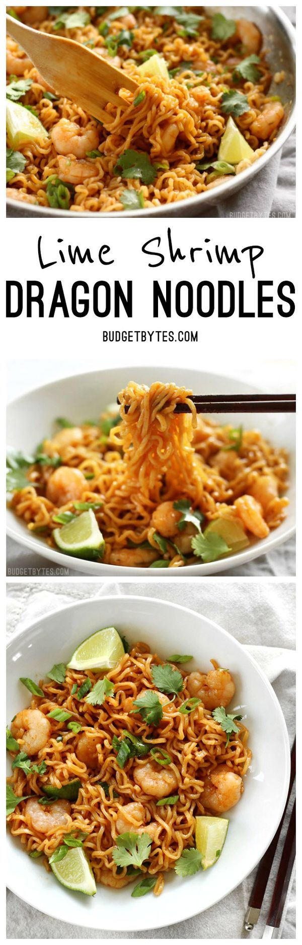 Lime Shrimp Dragon Noodles