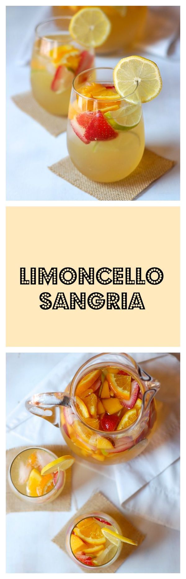 Limoncello Sangria