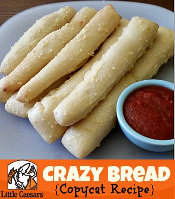 Little Ceasar's Crazy Bread Copycat