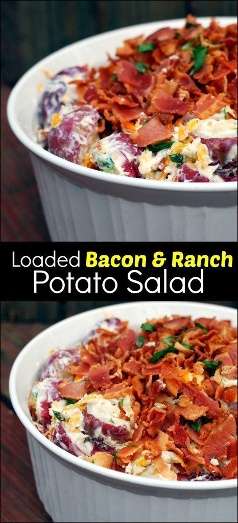 Loaded Bacon Ranch Potato Salad