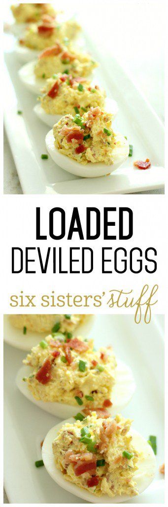 Loaded Deviled Eggs