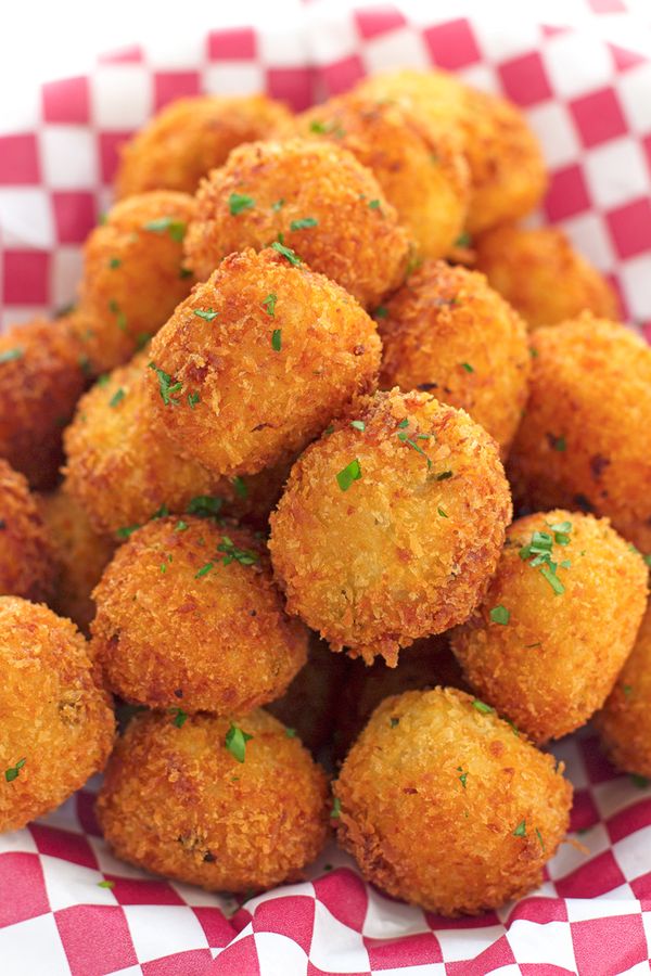 Loaded Mashed Potato Balls (For Thanksgiving Leftovers