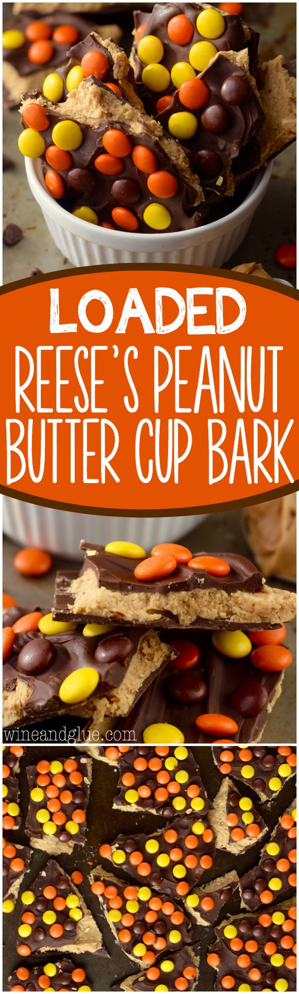 Loaded Reese’s Peanut Butter Cup Bark