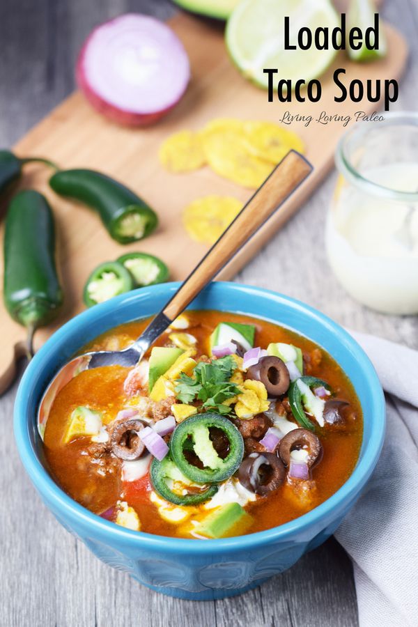 Loaded Taco Soup