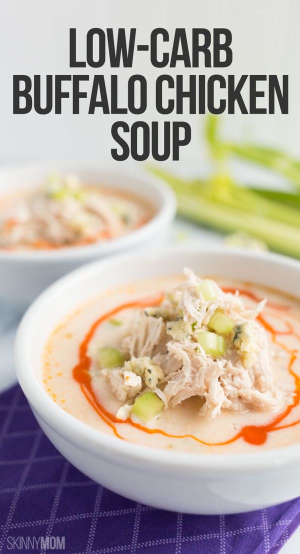 Low-Calorie Buffalo Chicken Soup