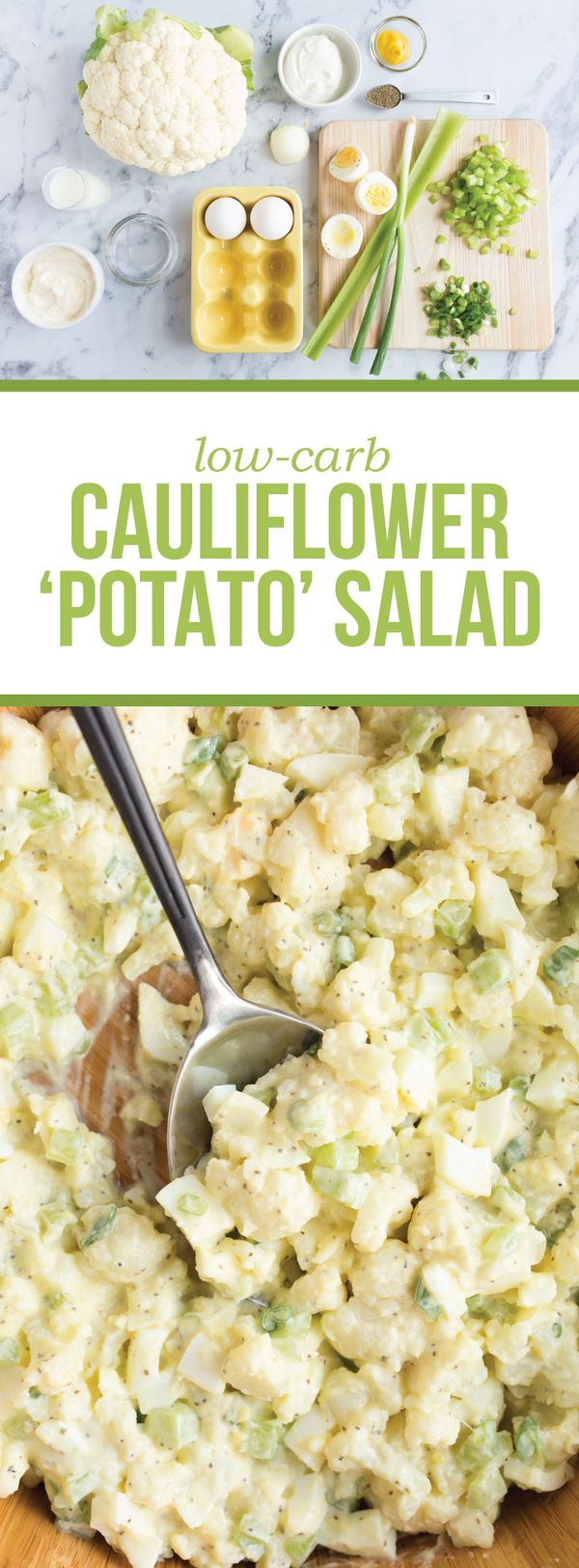 Low-Carb Cauliflower ‘Potato’ Salad