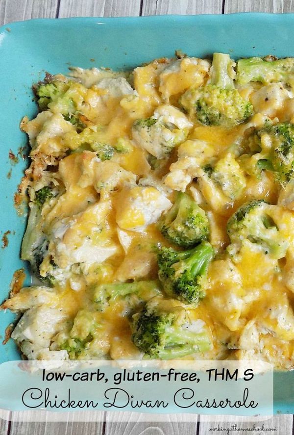 Low-Carb Chicken Divan Casserole