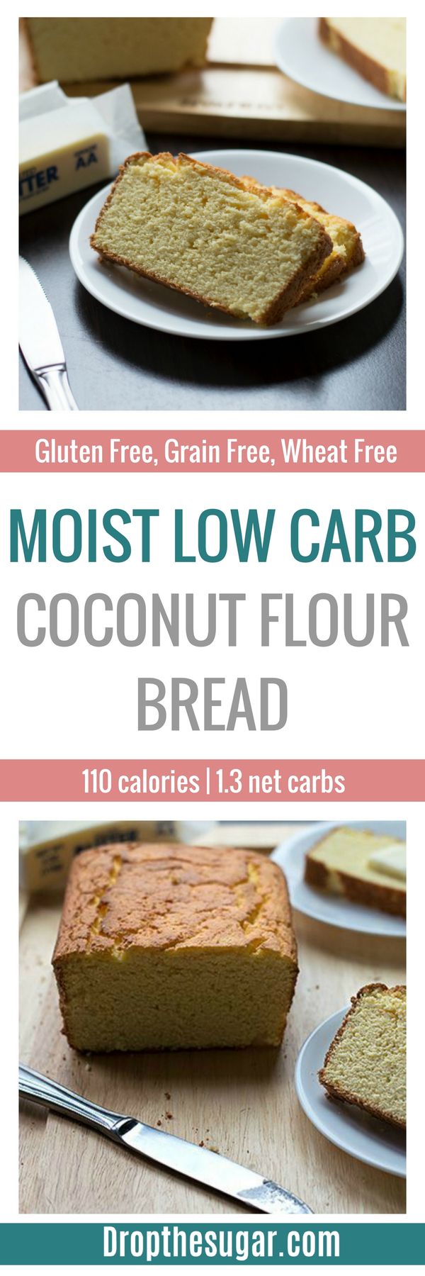 Low Carb Coconut Flour Bread