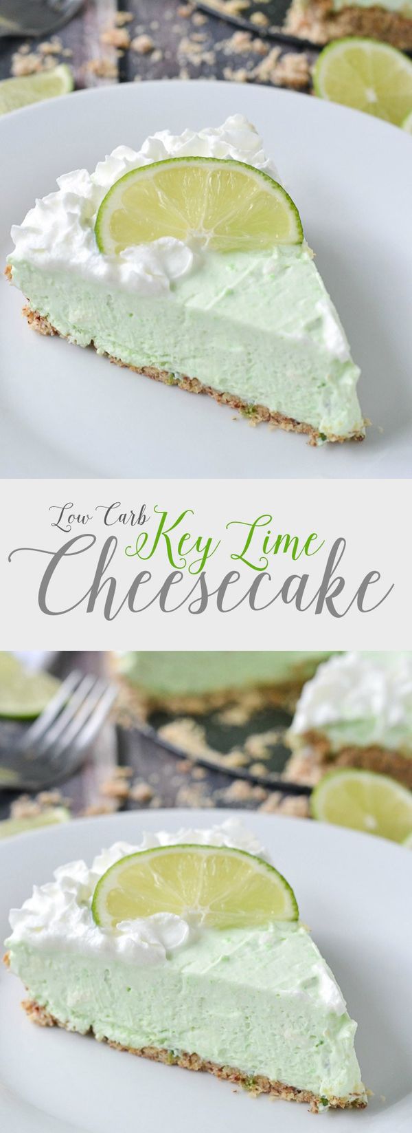 Low Carb Key Lime Cheesecake