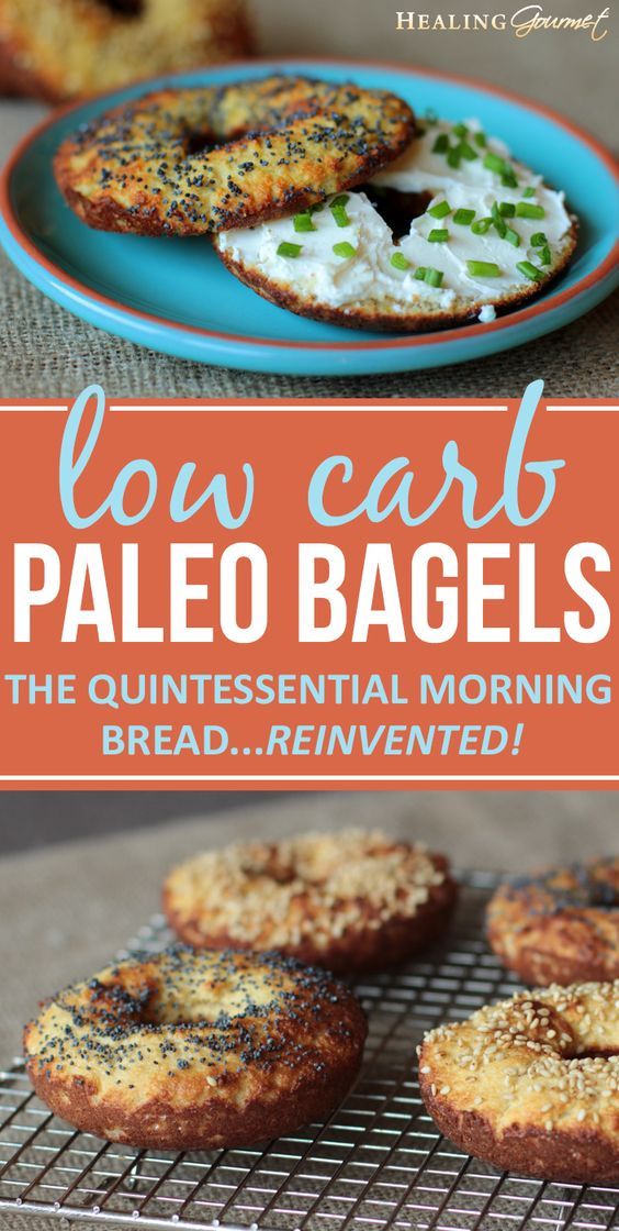 Low Carb Paleo Bagels