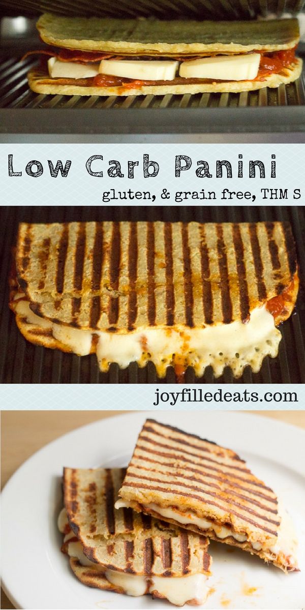 Low Carb Paninis – Turkey Chipotle & Pepperoni Pizza