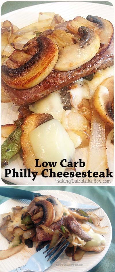 Low Carb Philly Cheesesteak